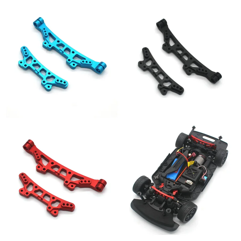HNR H98182 Rear Lower Control Arm For H9802/H9803 1/10 RC Car - Metal, Black