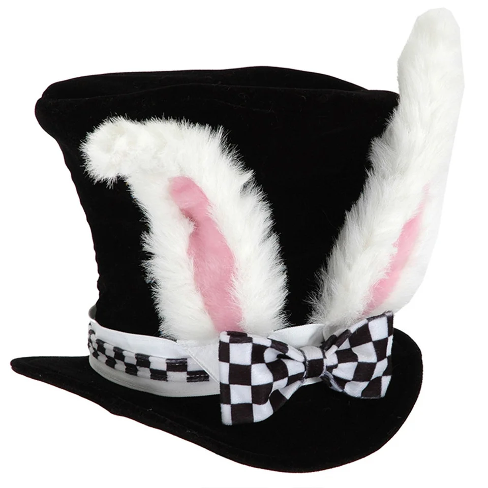 Sombrero De Conejo Con Orejas Móviles – Felpa Suave, Ideal Para Fiestas, Halloween Y Cosplay, ¡mueve Las Orejas Con Solo Apretar!