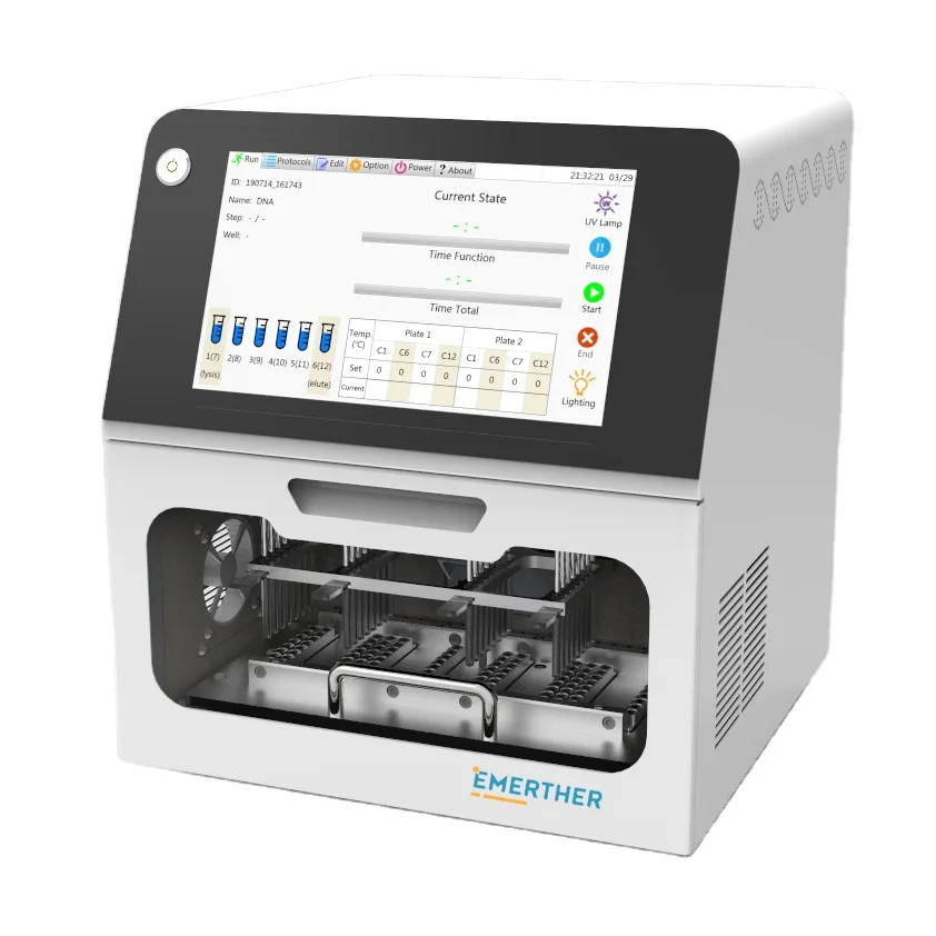 2022 Kit Speciale Per Il Test Del Dna Di Vendita Caldo Muslimather-E Strumento Automatico Per L'Estrazione Dell'Acido Nucleico