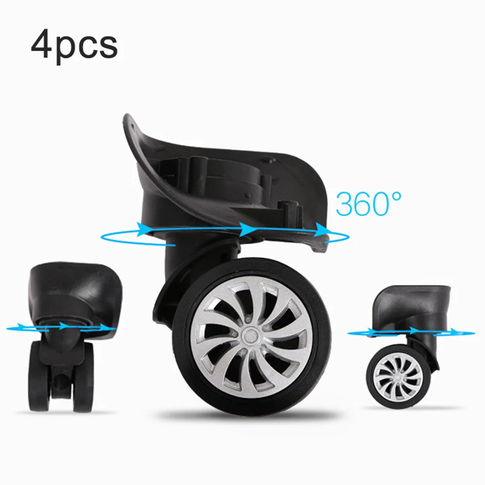 Suitcase Replacement Wheels 4pcs Universal Luggage Swivel Caster
