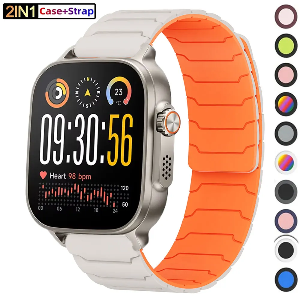 Sports Silicone Strap - 22mm Watch Band Replacement Accessory