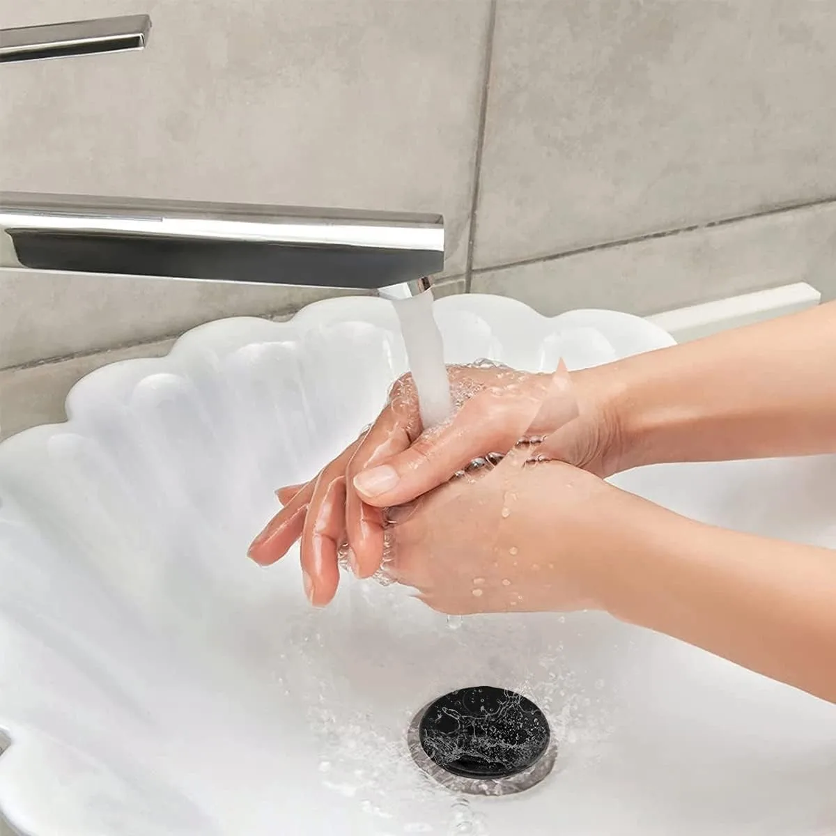 Silicone Universal Bathtub Stopper Basin Plug For Bathtub Bathroom Sink Drains Bath Stopper Bathroom Fixture Sink Replacement drain stopper basin drain stopper bathroom sink plug silicone drain stopper washbasin drain plug bathroom sink stopper