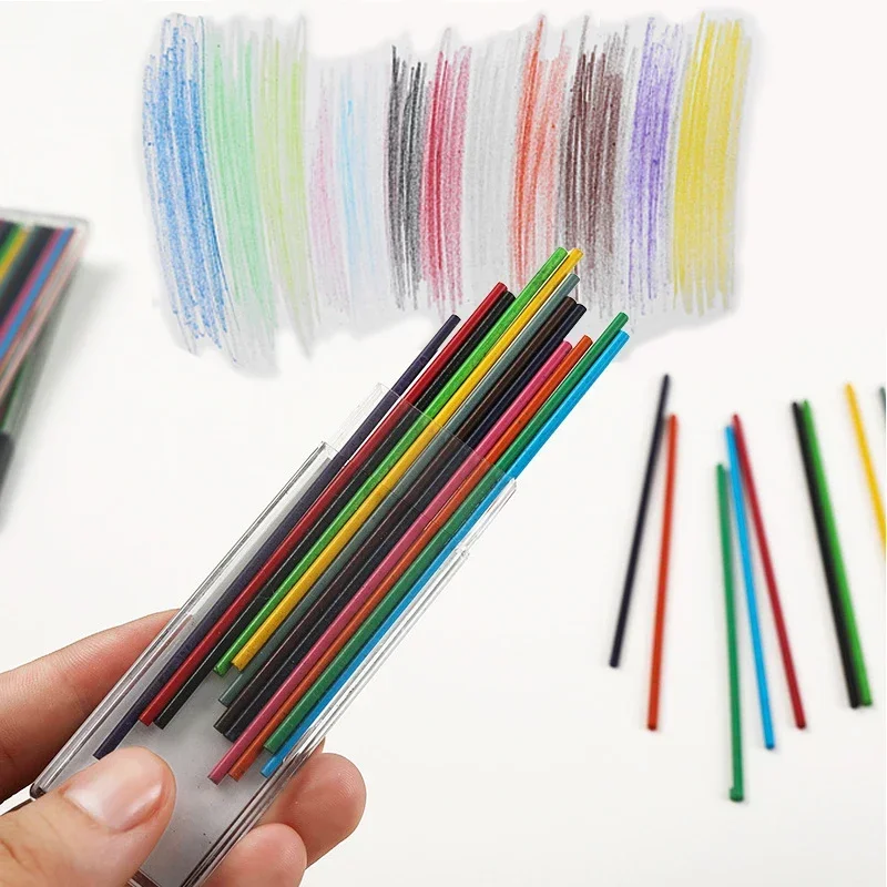 مجموعة أقلام الرصاص الميكانيكية عبوات الفن رسم الل...