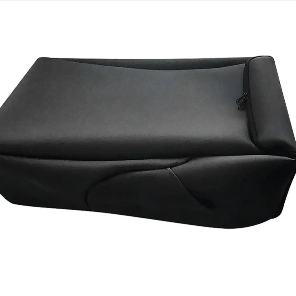 Mittelkonsolenabdeckung passend für 2007–2014 Chevy Silverado Sierra Suburban Jump Seat Lederarmlehnenabdeckung 07–14 GMC Sierra 1500 25 – Detail 2