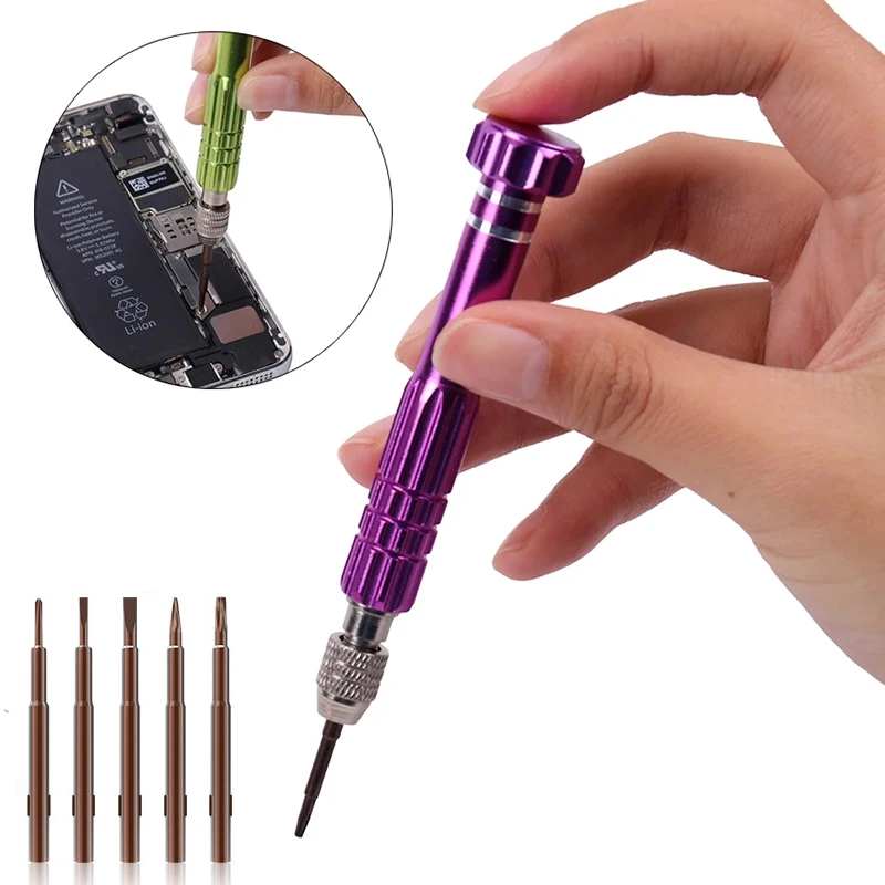 Magnet Screwdriver Bit Repair Kit for Mobile Phone DIY Tool