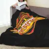 Vancouver Hockey - Retro Canucks Skate Blanket Fleece Warm Sofa Throw Blankets For Couch Bedding Office Throws Bedspread Quilt 5