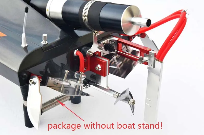 DTRC Toucanhobby G30D 30CC Gray Fiber Glass Gasoline Racing ARTR RC Boat W/O Radio System Servos 4