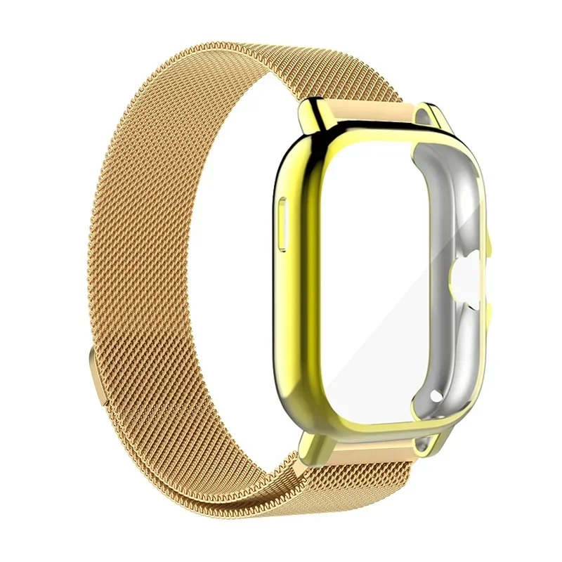 2-in-1 Metal Magnetic Strap and Case Protector with Cover Shell Bumper