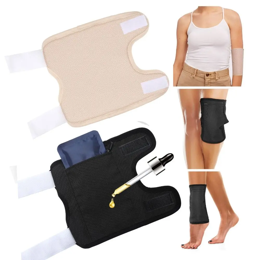 

Портативная многоразовая масляная сумка на молнии, полезный регулируемый мешок для масла, герметичный моющийся наколенник для талии и шеи