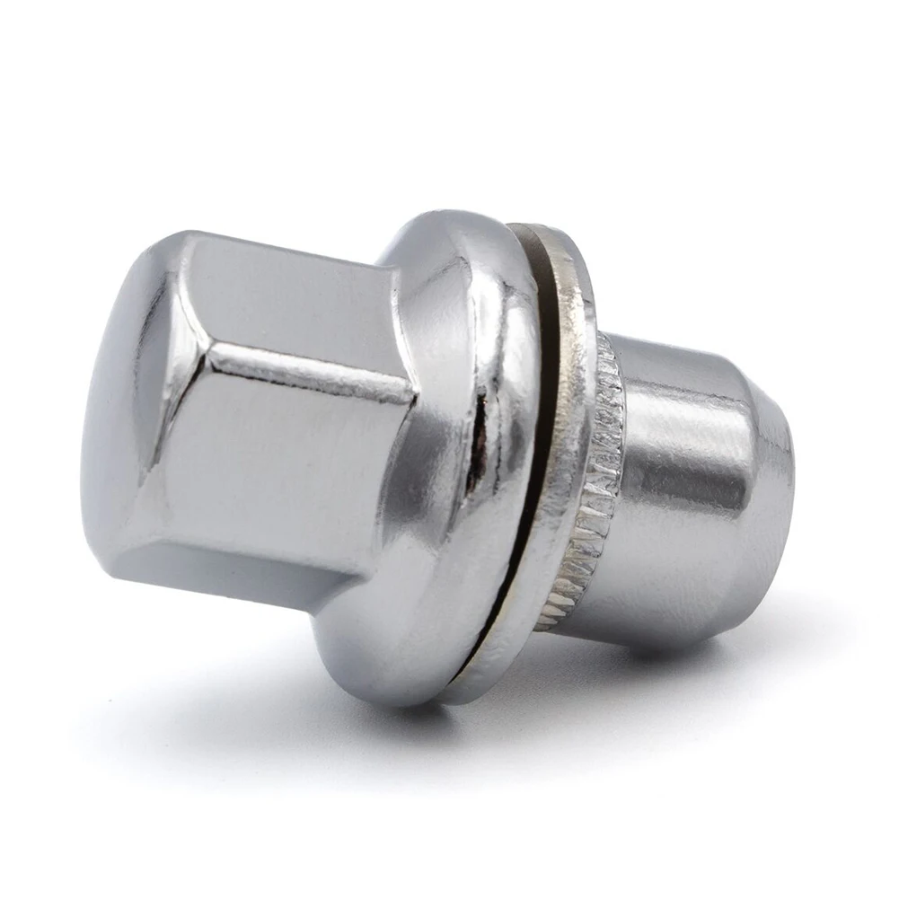 

Car Wheel Nut High Quality Practical Silver Solid Design 22mm Brand New Chrome Plating 1pcs For Land Rover Discovery