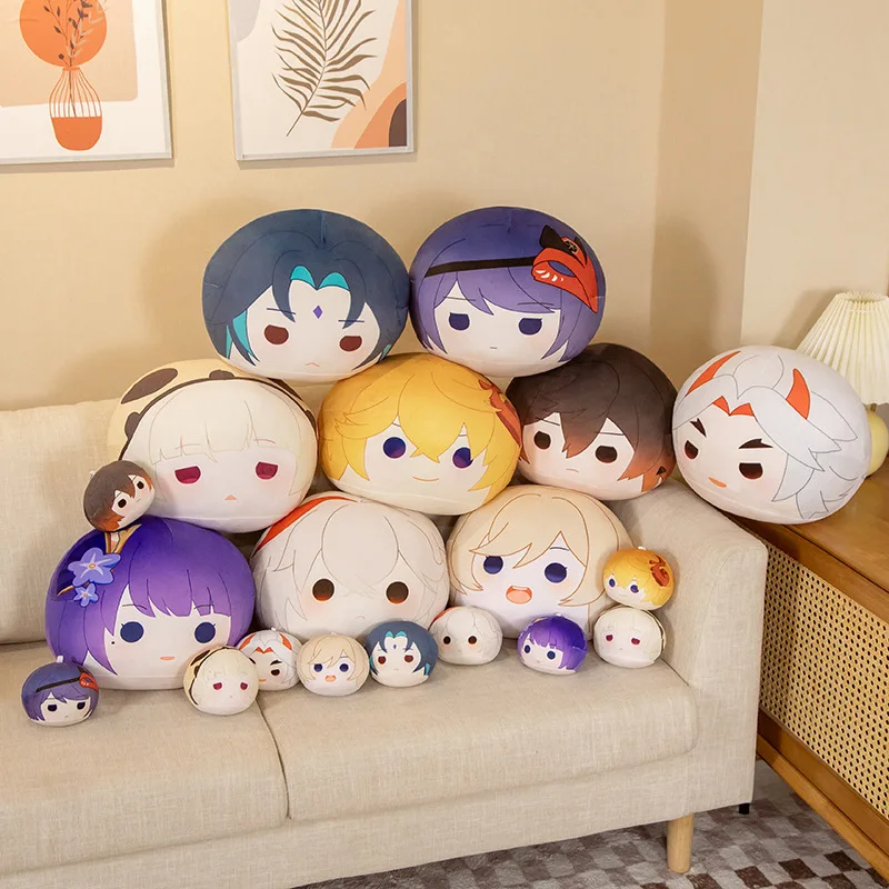 Soft Plush Anime Dolls for Genshin Impact Fans