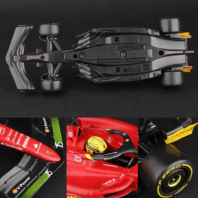 Scuderia Ferrari F1-75 Voiture radiocommandée 1/18