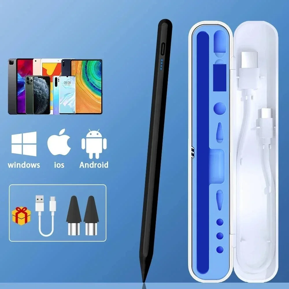 Rechargeable Tilt Touch Stylus Pen with Box