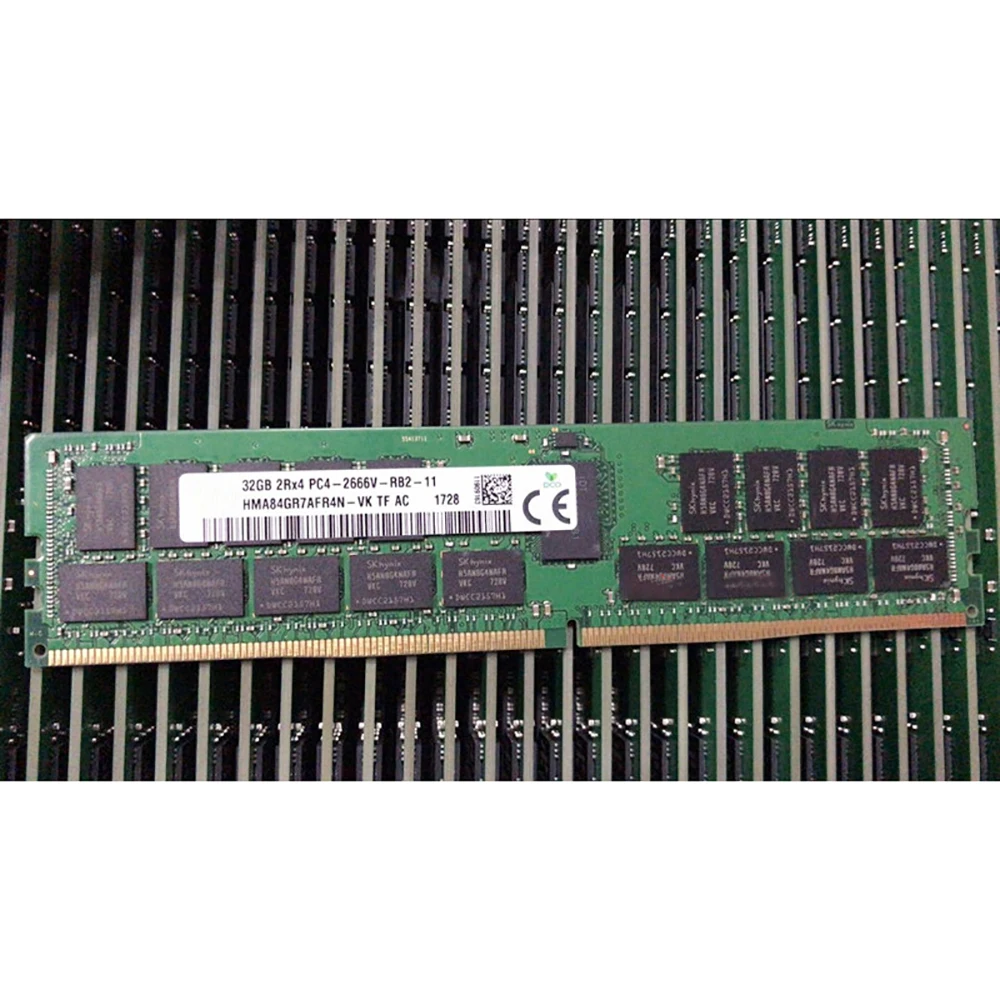 1 PcsFor SK Hynix RAM 32G 32GB DDR4 2666 ECC REG 2RX4 PC4