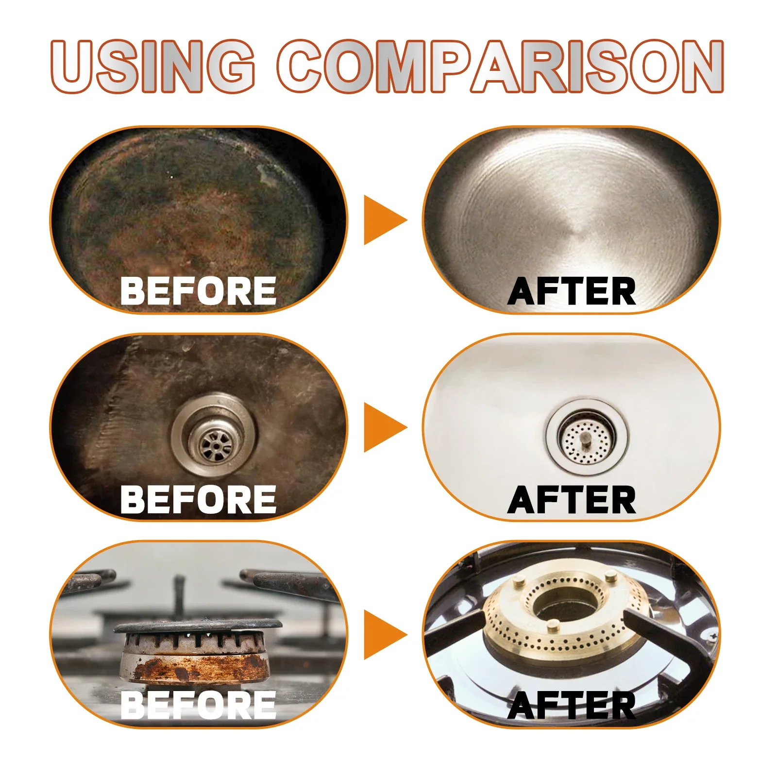 2Pcs Pan Bottom Cleaner Stainless Steel Black Scale Cleaner Cookware Bottom Descaling Agent Pan Rust Remover Kitchen