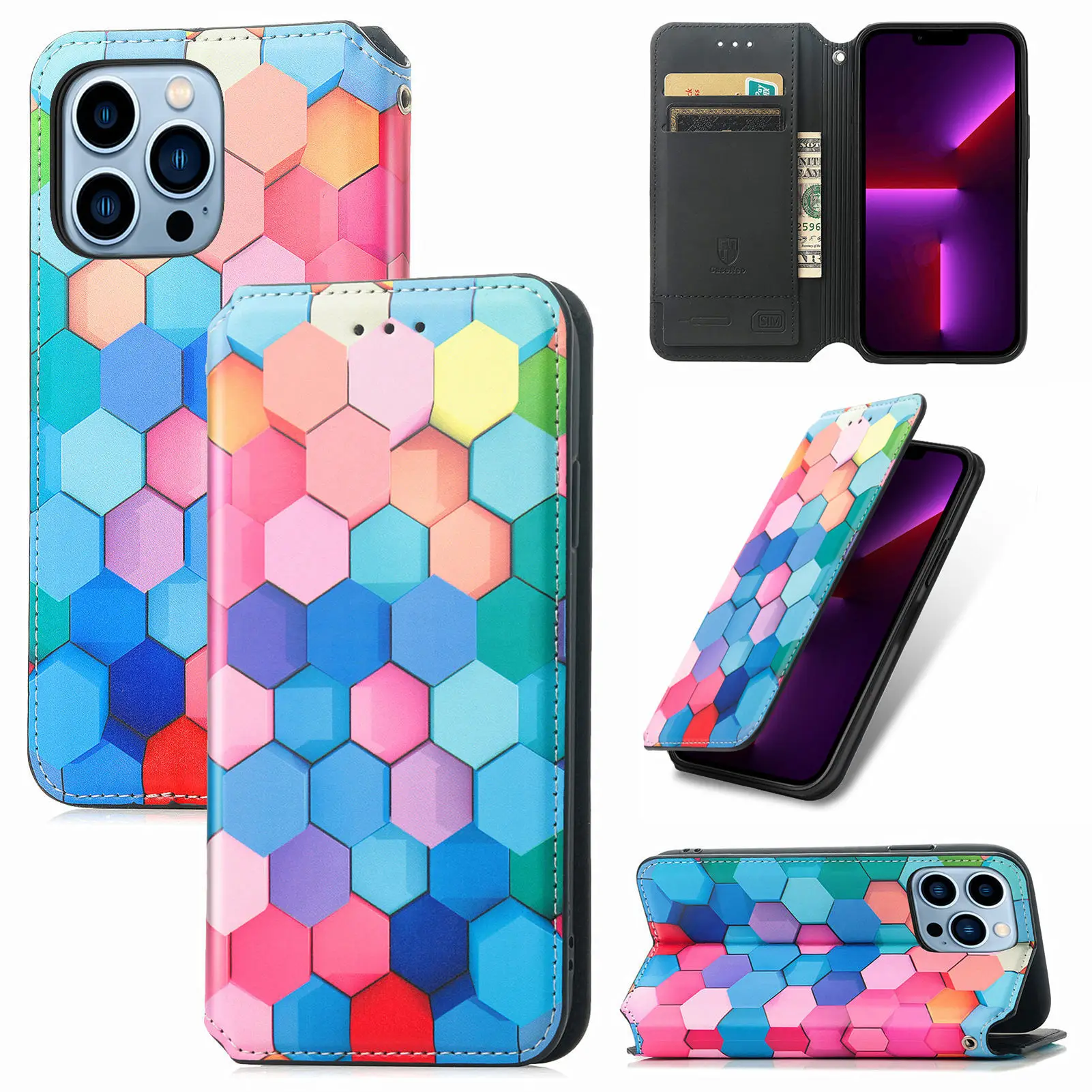 

Magnetic Colorful Leather Case For Samsung Galaxy S22 S21 S20 Ultra PLUS Fe NOTE 20 10 lite Ultra PRO 9 Graffit iphone case