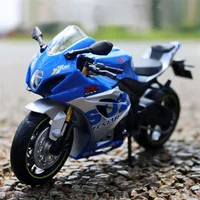 1:12 Suzuki GSX-R1000R Aprilia RSV4 Alloy Racing Motorcycle Model Diecast Street Cross-Country Motorcycle Model High Simulation 2