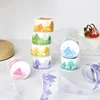 1 Roll Cute Cartoon Gold Foil Tree Shaped Washi Tape for Scrapbooking Page Decoration DIY Material Supplies Art Crafts Project 4