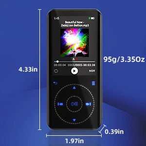 OTG portable music player FM Radio Recording kids mp3 player bluetooth music device audiobook player