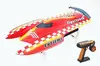 E22 Fiber 70KM/H Glass Red Electric High Speed Racing RTR RC Boat W/ Motor Servo ESC Battery Toucan for Boy Gifts THZH0022-SMT8 1