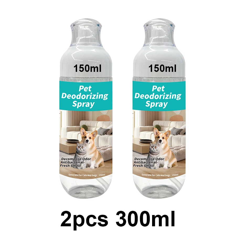 2pcs 300ml pet deodorant germicidal spray deodorant perfume dogs and cats Urine cleaning products