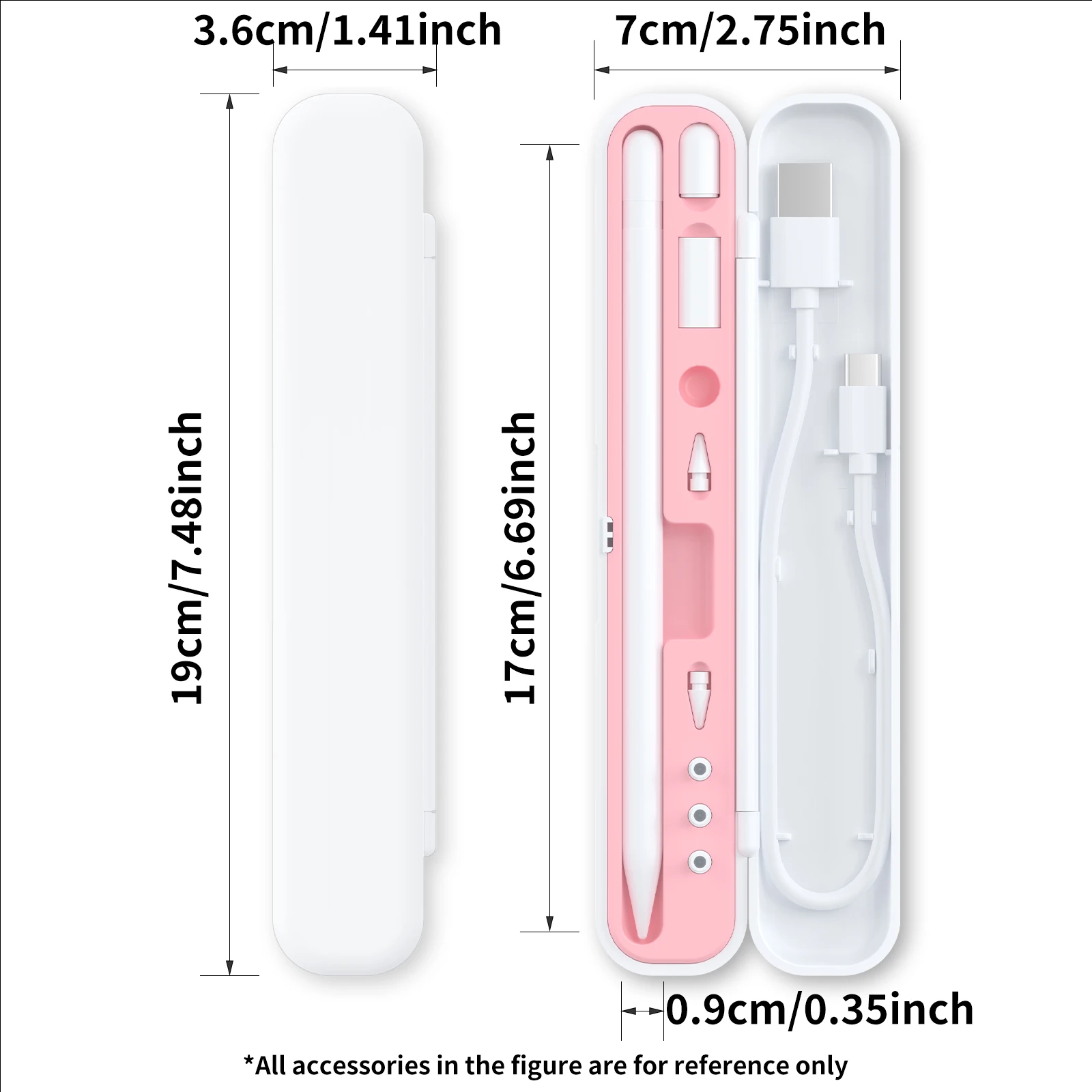 Vibrant Multi-Color Protective Pencil Case: Portable & Durable Travel Essential