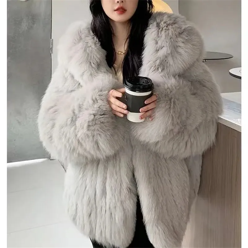 新春値引有り⭐︎【極希少×極美品】CBVFM フェイクファーコート　フード付き ファー コート ロング アウター レディース ロングコート フード