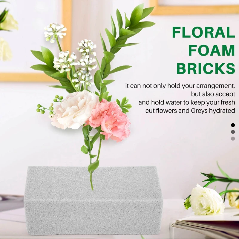 6PCS Floral Foam Bricks Flower Packing Arranging Flowers Florist