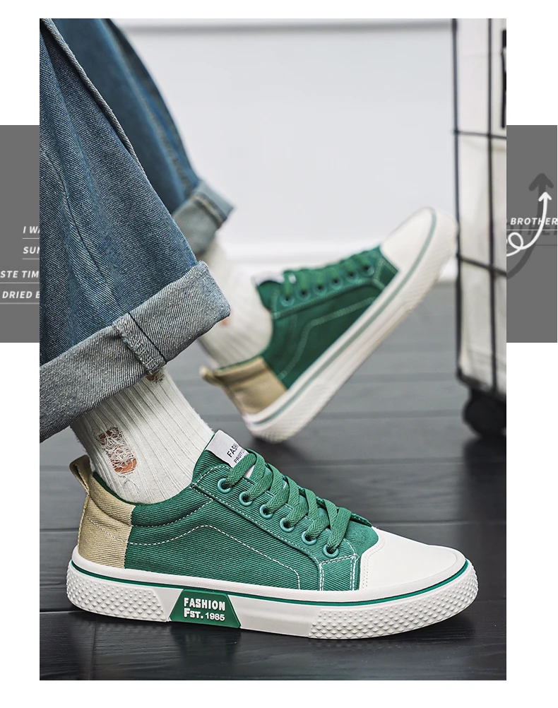 Men's Casual Canvas Shoes Detail 20