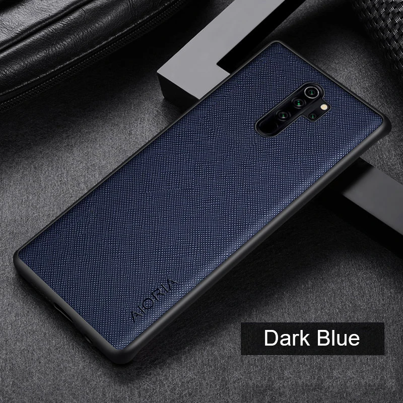 Elegant Leather Cross Pattern Case for Xiaomi Redmi Note 8 Pro and 8T