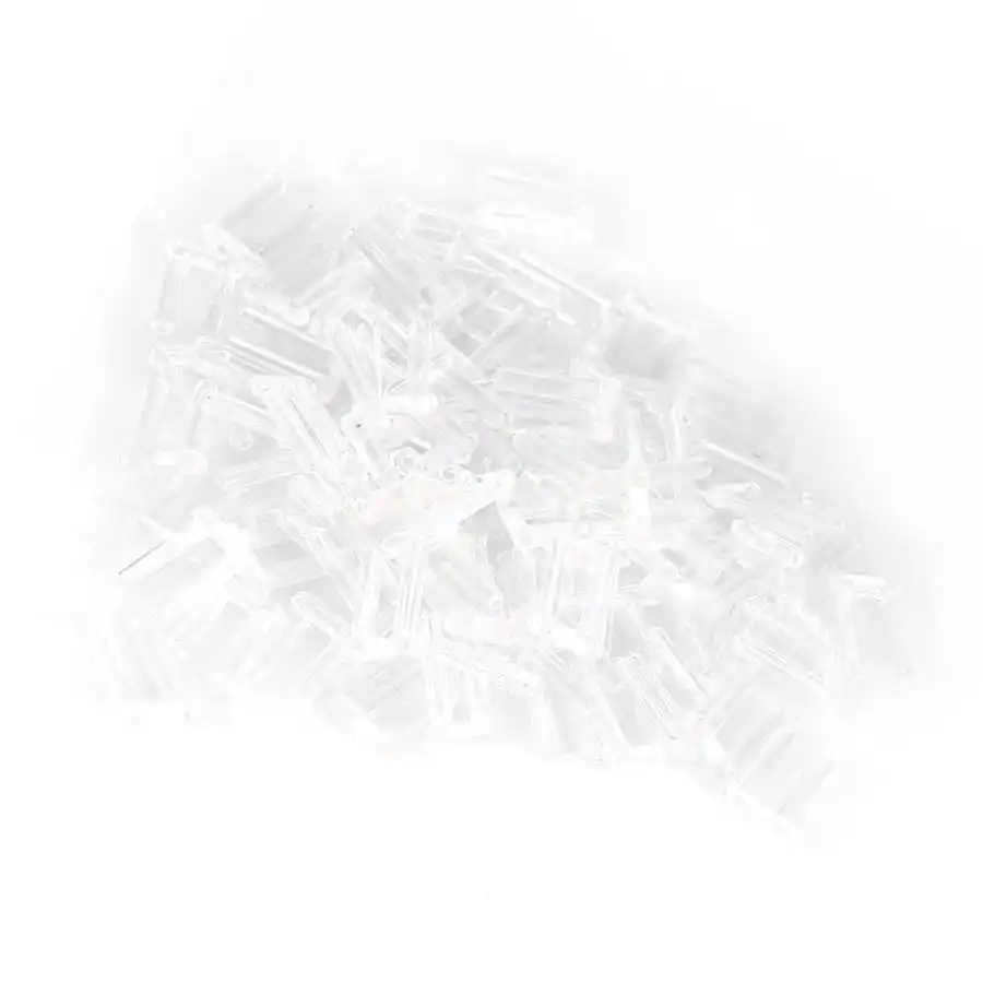 100Pcs/Bag 3 Types Plastic Compression Sleeves Plastic Plug for Rimless Glasses Accessories Repair Tools 1.4/1.5/1.6mm