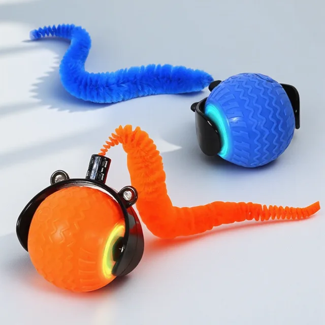Automatic Rotating Smart Obstacle Avoidance LED Interactive Cat Toy for Playful Kittens Pet Supplies Automatic Rotating Smart Obstacle Avoidance LED Interactive Cat Toy for Playful Kittens Pet Supplies