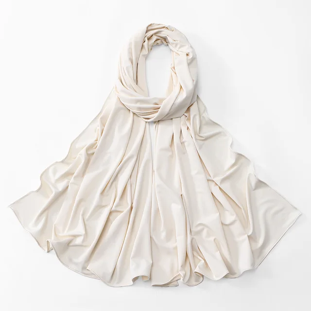 Nouveau Hijab en Jersey Liquide pour Femmes Musulmanes, Foulards et Châles de Ramadan, Voiles Islamiques, Mode Musulmane, Châle Islamique ﻿ 180*60cm