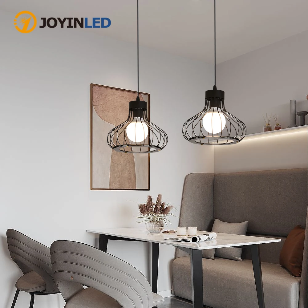 Lampadario Sospensione Vintage In Rattan - Plafoniera E27 Per Soggiorno, Cucina - Foto 6