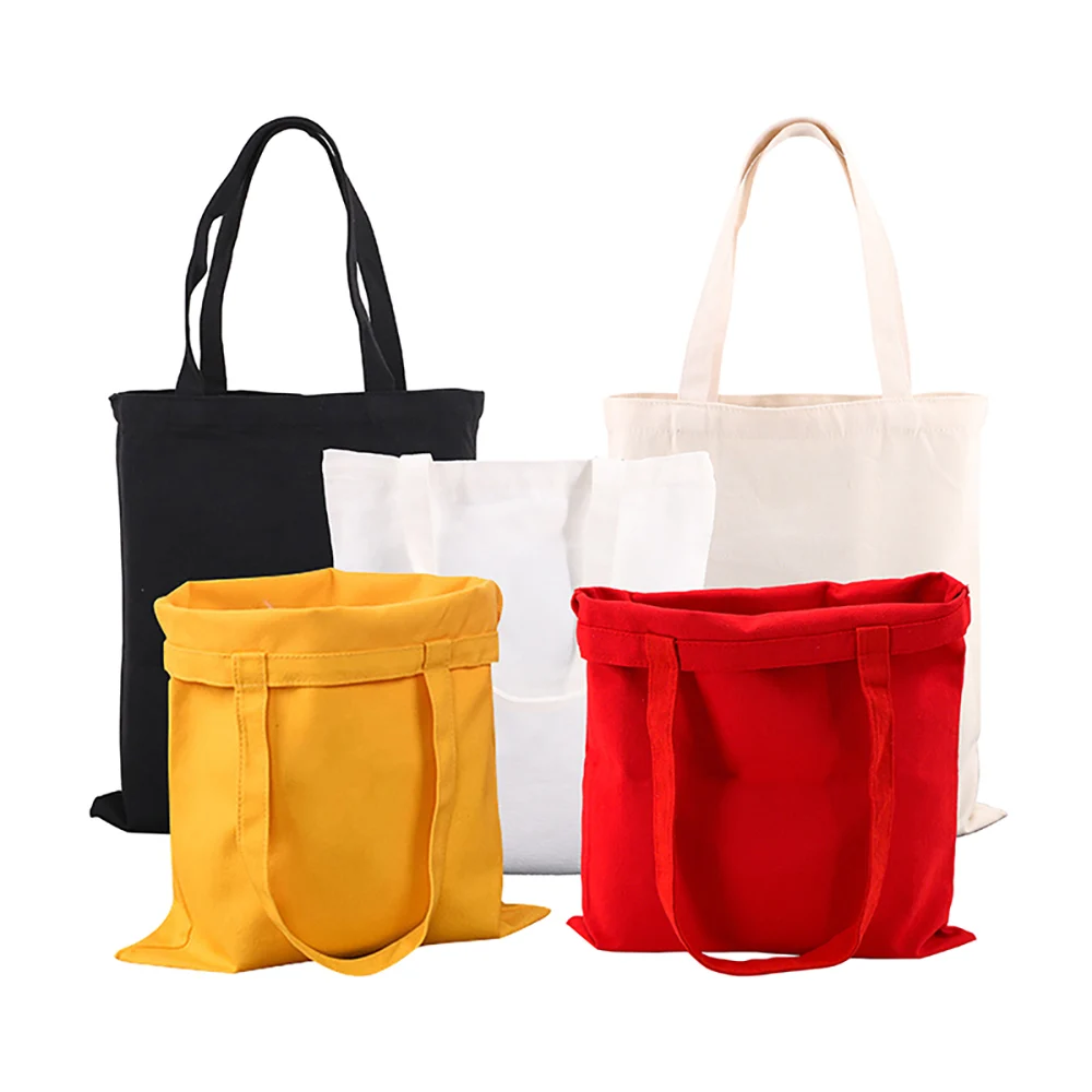 Blank Canvas Tote Bags Wholesale  Blank Canvas Cotton Tote Bags -  100pcs/lot - Aliexpress
