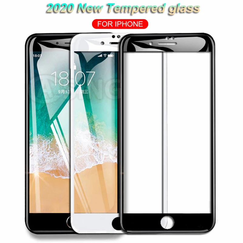 9HFullCoverTemperedGlassforiPhone7866SPlusSE2020Screen