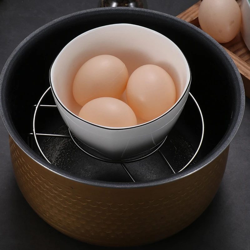 304 Stainless Steel Round Steaming Rack Steamer Multifunctional Dumplings Steamed Grid Household Kitchen Cooking Utensils steamer rack,steamer basket