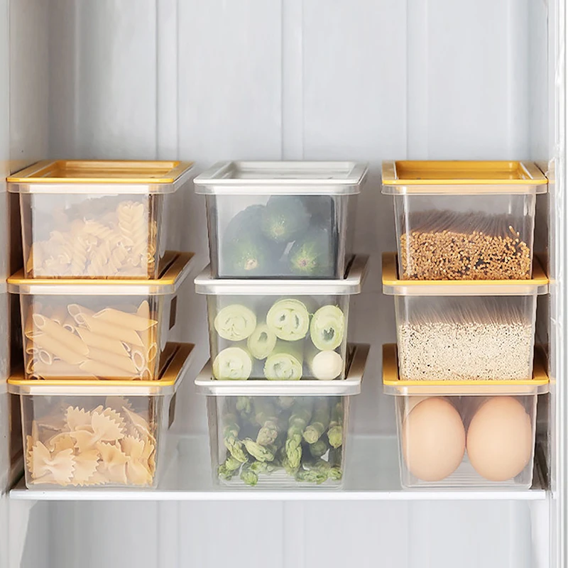 Kitchen Noodle Spaghetti Container Household Cereal Preservation Storage Box With Cover Spaghetti Box Kitchen Food Container 3