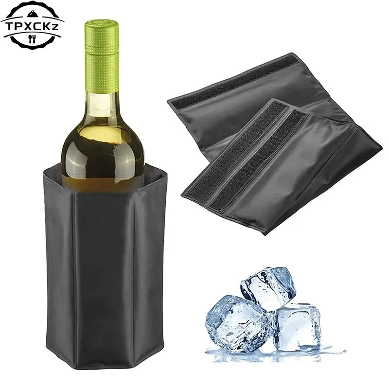 1pcWineBottleFreezerBagRedWineInsulationIcePackGelCooling