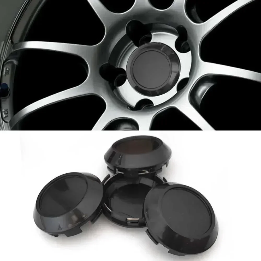 4pcs Car Blank Wheel Hub Center Caps 4Pcs 79mm OD 73mm ID Rim Cover For Advan Racing RZ DF Exterior Styling Accessories car wheel hub covers