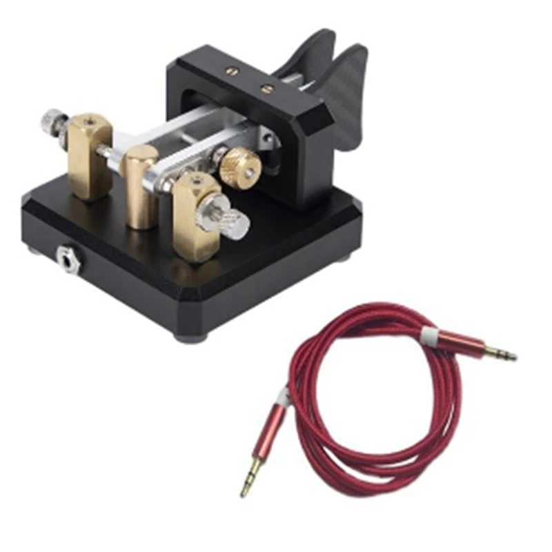 

Automatic Morse Dual-Paddle Telegraph Key CW Key For Ham Radio Users For Amateur HAM RADIO CW Paddle Key Amateur