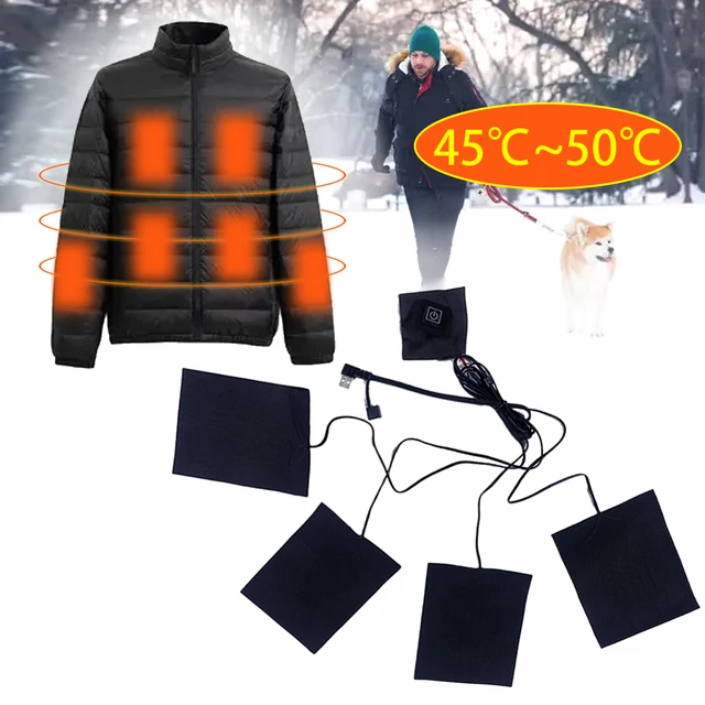 Usb Ruhadarabos Betét 3 Sebességfokozatú Állítható 4 -Ben 1 Elektromos Fűtési Lap Tél