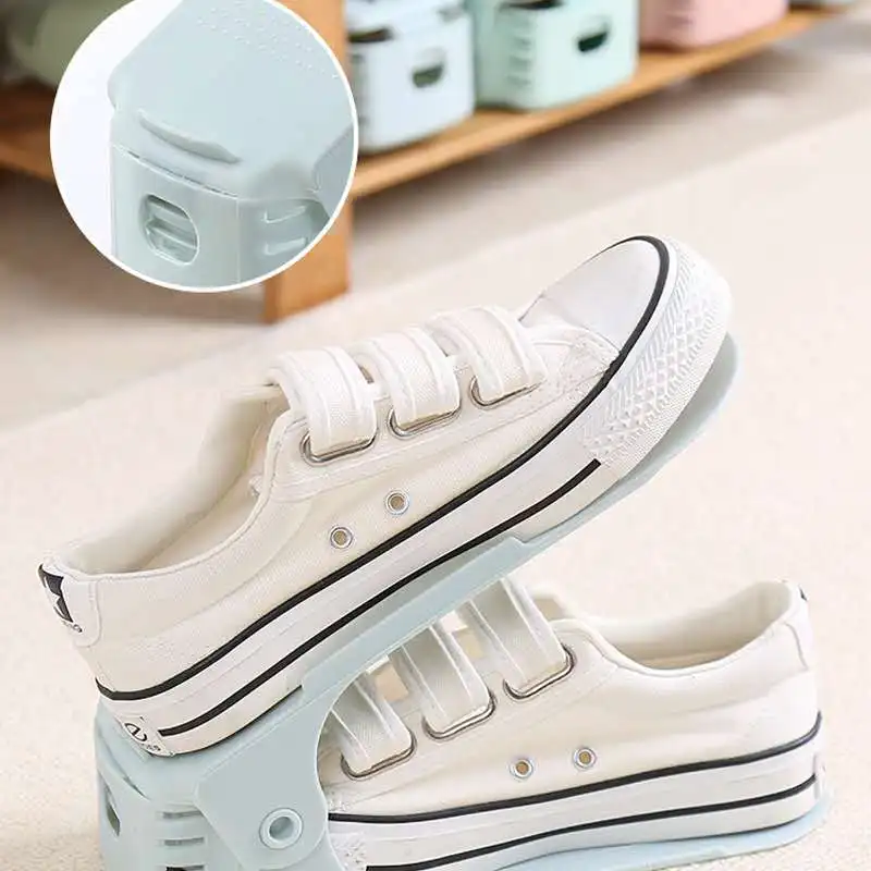 Shoebox Shoe Hanger Durable Adjustable Shoe Organizer Footwear Support Slot Space Saving Cabinet Closet Stand Shoes Shoebox shoe organizer