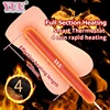 YUU Smart Thermostat USB Heating Rod for Male Masturbator Cup Erotic Sex Toys for Men Heated Bar Stick Anal Vagina Warmer 12.5CM 1