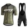 2025 Team Sportwear Cycling Jersey Set Summer Cycling Clothing MTB Bike Clothes Uniform Maillot Ropa Ciclismo Man Bicycle Suit 2