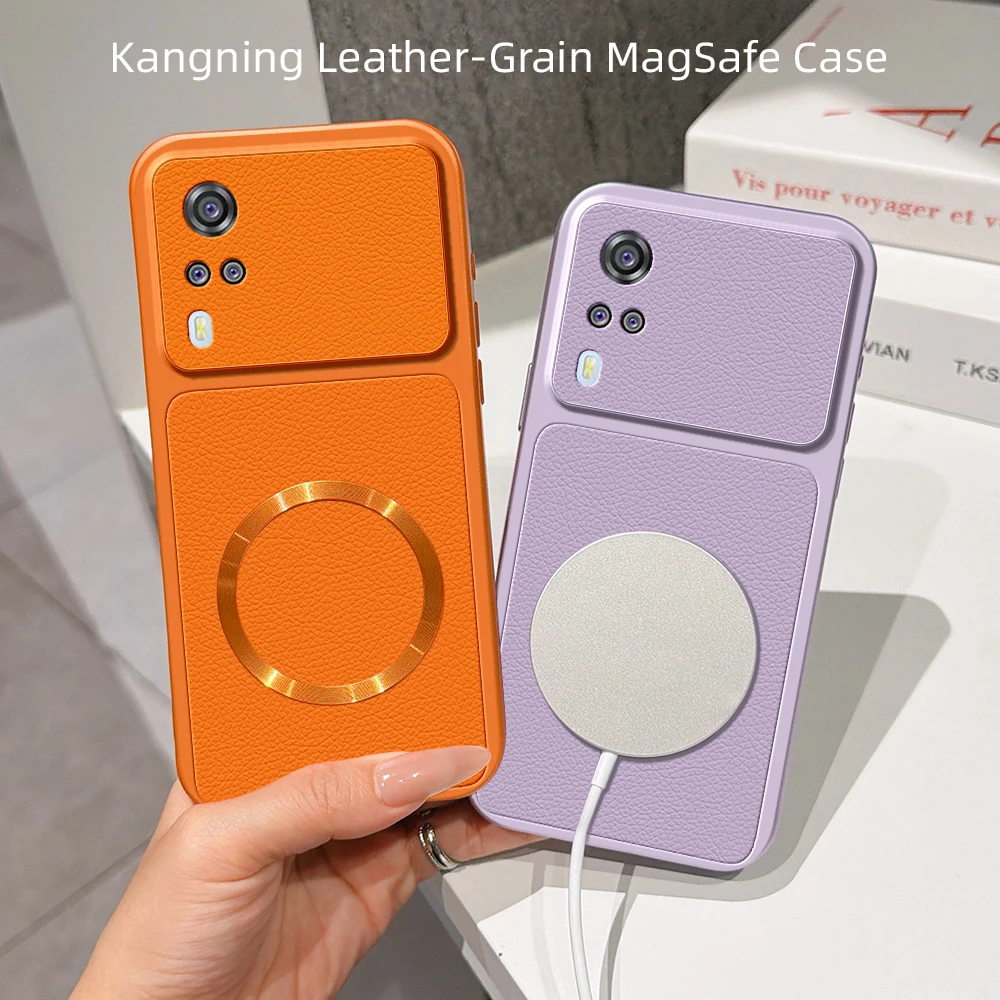 Luxury Leather Matte Magnetic Soft TPU Phone Case