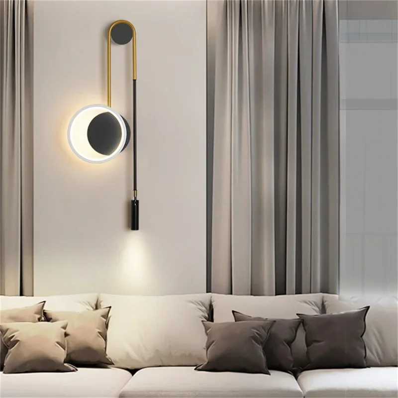 

Modern Indoor wall Lamps Contemporary Creative New Balcony Decorative For Living Room Corridor Bed Room Hotel lamp wall light