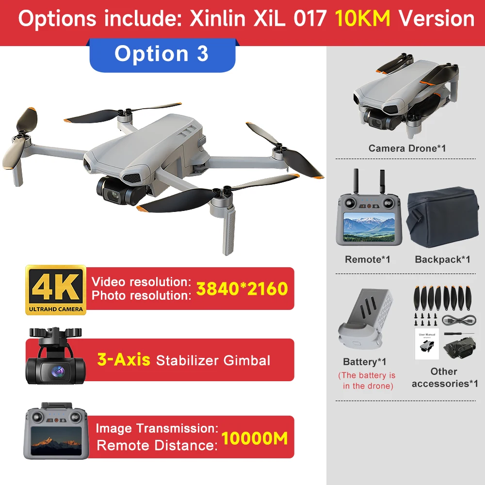 10km Camera Drone