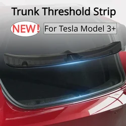 Trunk Threshold Strip for Tesla Model 3+ Trunk Guard Door Sill Anti Scratch Protection Strip New Model3 Highland 2024 Accessory