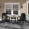Adirondack Chair Set of 4,Weather Resistant Outdoor Adirondack Chairs Fire Pit Chair for Deck, Garden, Backyard 2